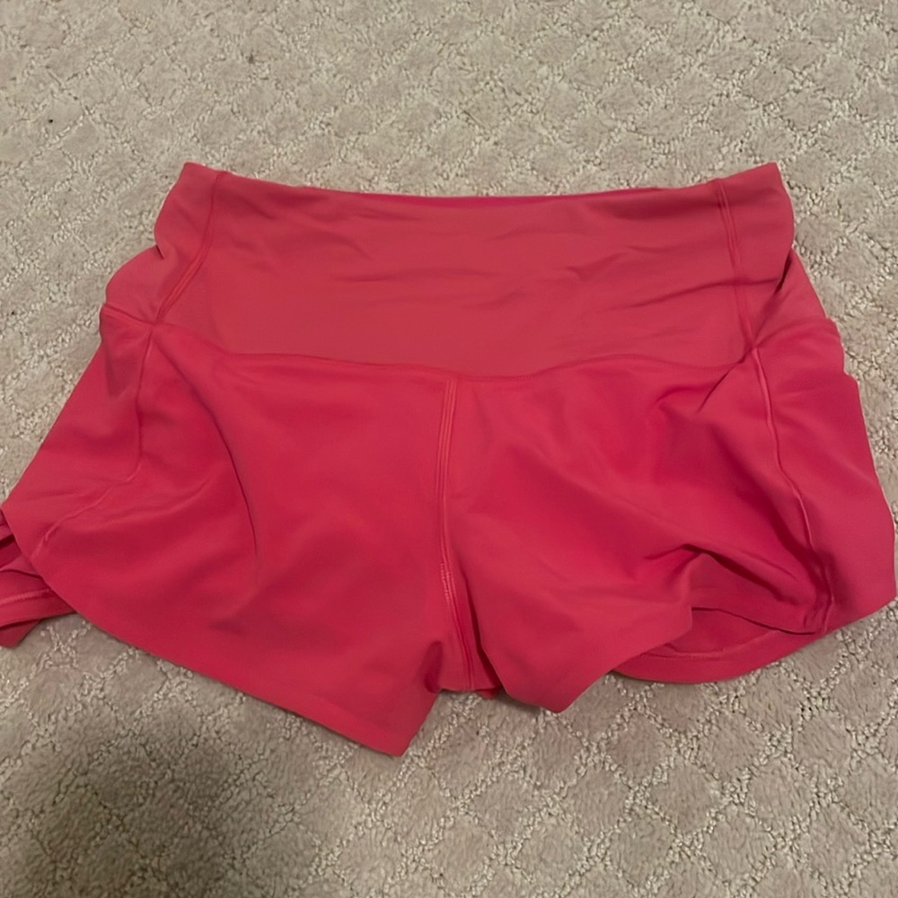 speed up hot pink shorts